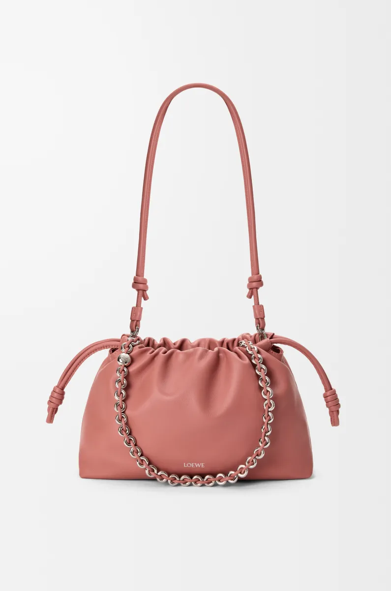 中号柔软纳帕羊皮革 Flamenco Purse 手袋