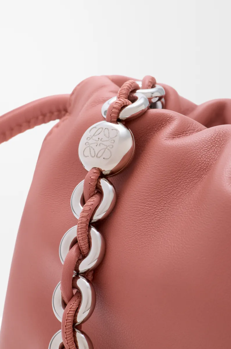 中号柔软纳帕羊皮革 Flamenco Purse 手袋