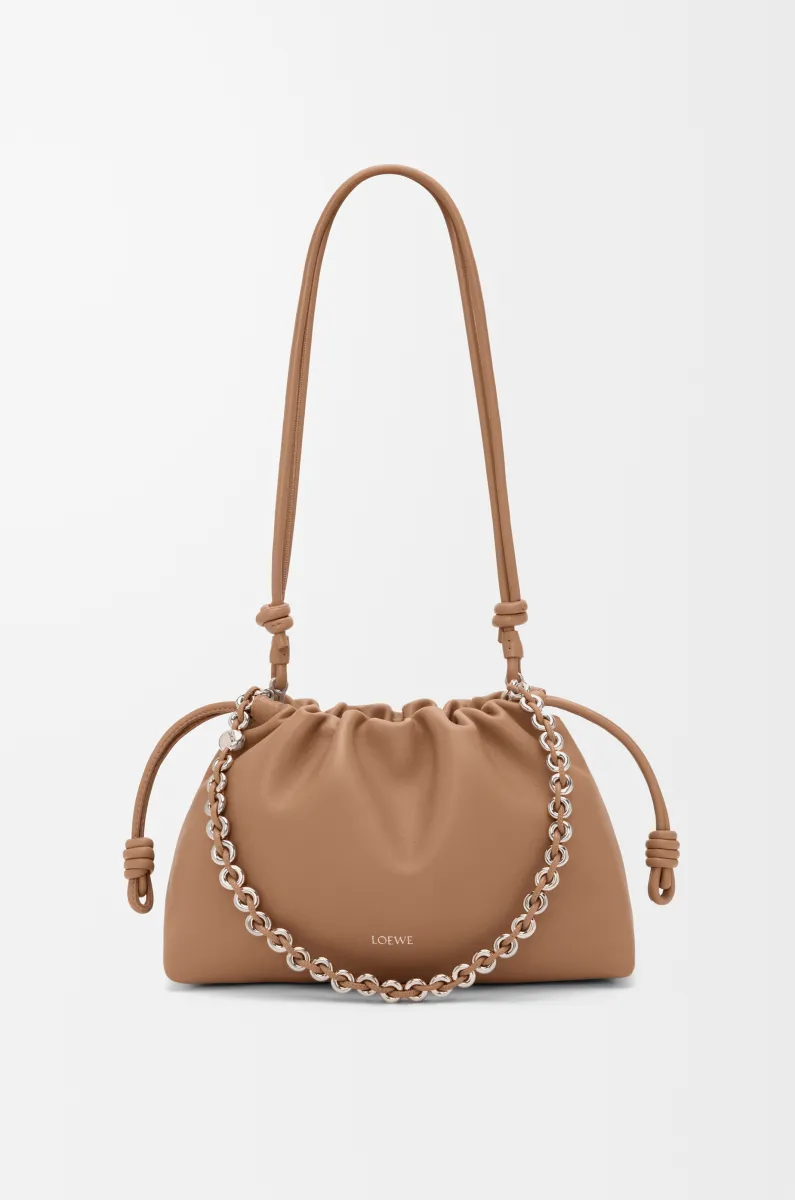 中号柔软纳帕羊皮革 Flamenco Purse 手袋