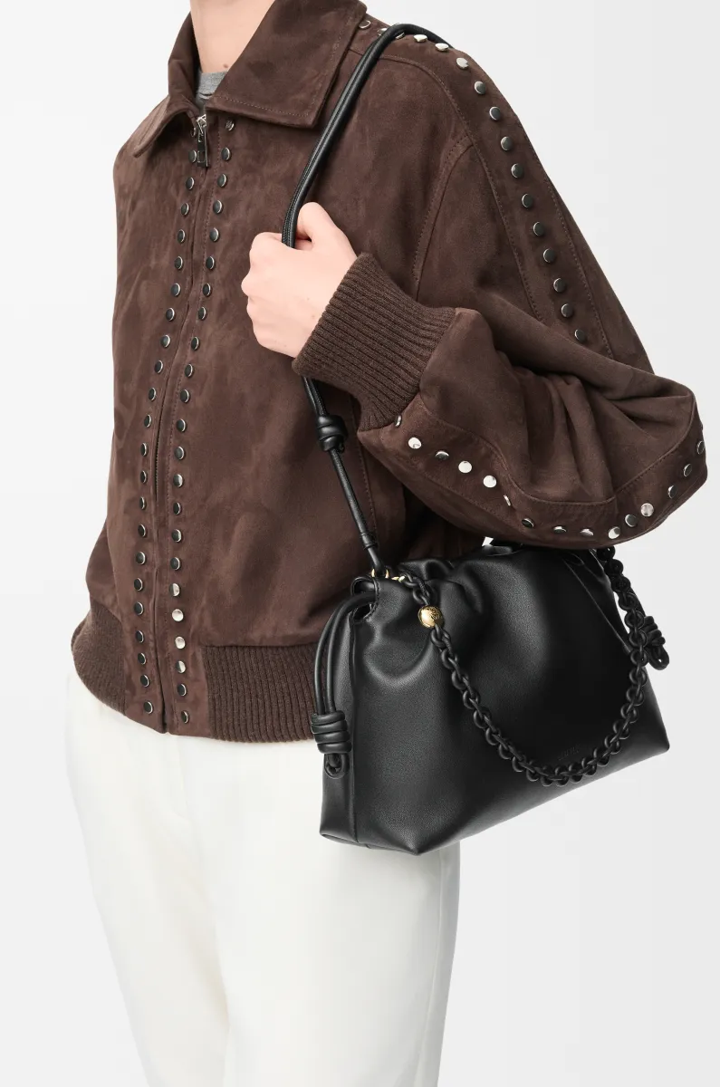 中号柔软纳帕羊皮革 Flamenco Purse 手拿包