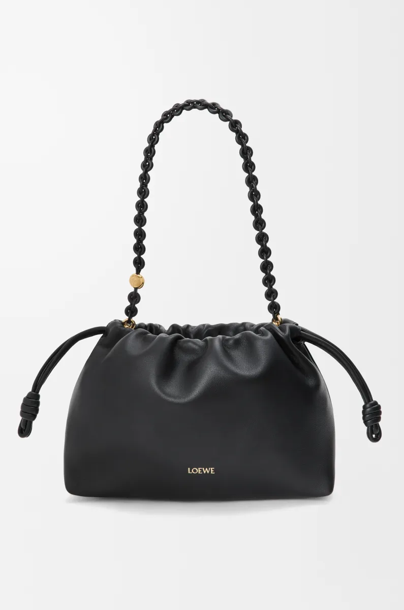 中号柔软纳帕羊皮革 Flamenco Purse 手拿包