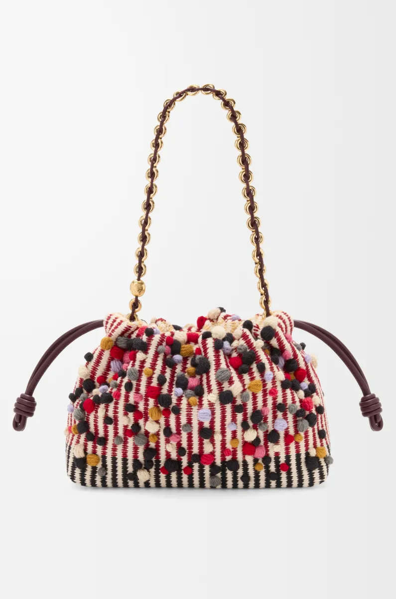 中号刺绣织物 Flamenco Purse 手拿包