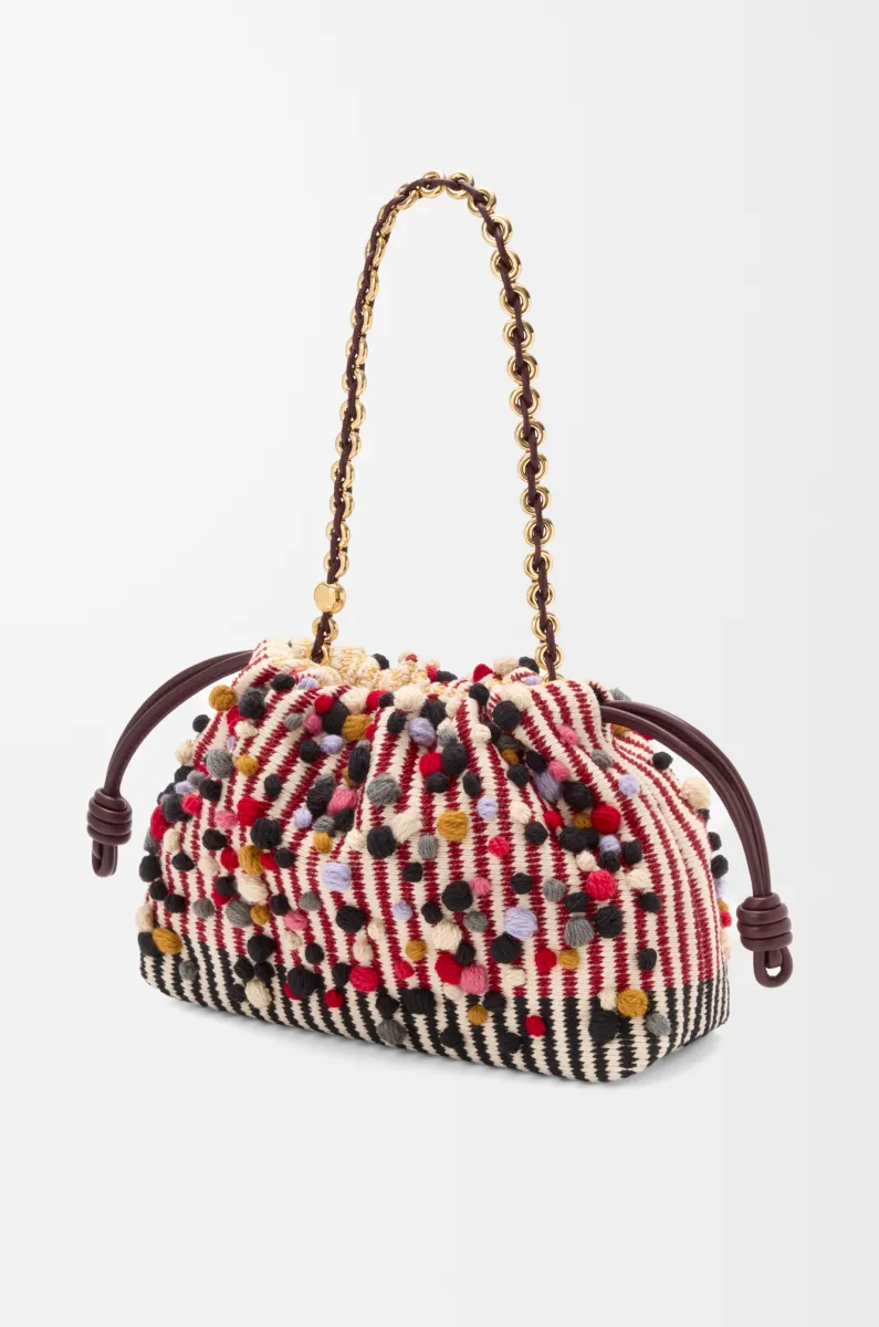 中号刺绣织物 Flamenco Purse 手拿包