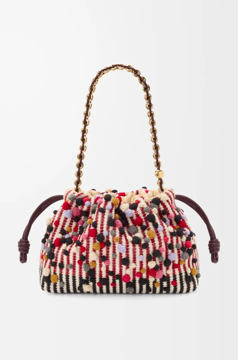 中号刺绣织物 Flamenco Purse 手拿包