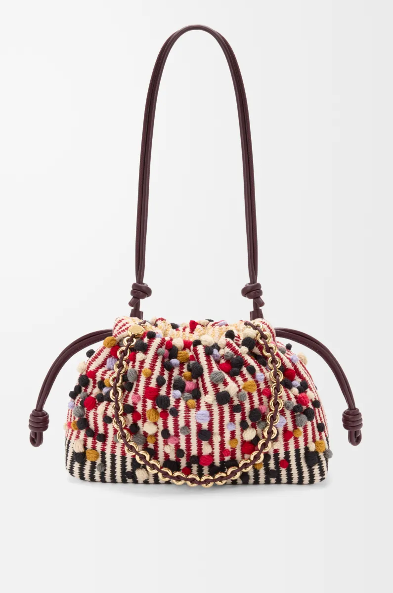 中号刺绣织物 Flamenco Purse 手拿包