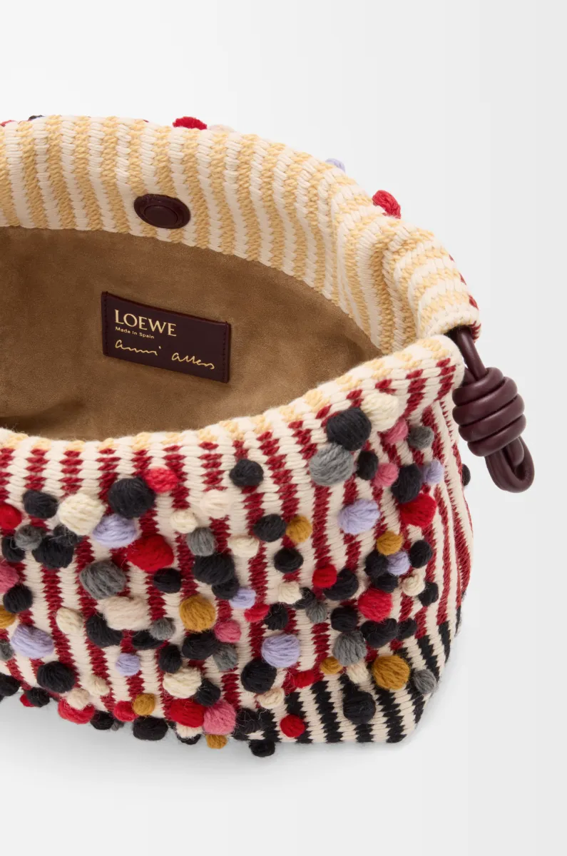 中号刺绣织物 Flamenco Purse 手拿包