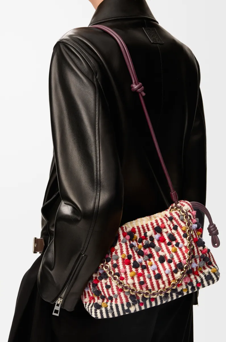 中号刺绣织物 Flamenco Purse 手拿包