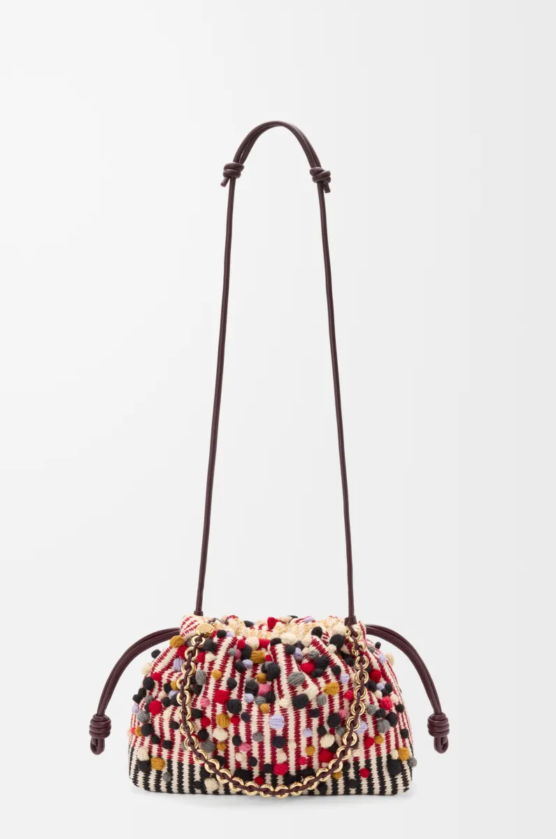 中号刺绣织物 Flamenco Purse 手拿包