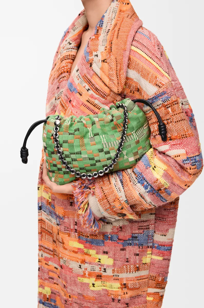 中号刺绣织物 Flamenco Purse 手拿包