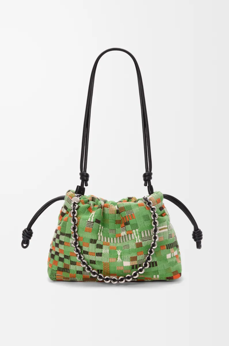 中号刺绣织物 Flamenco Purse 手拿包