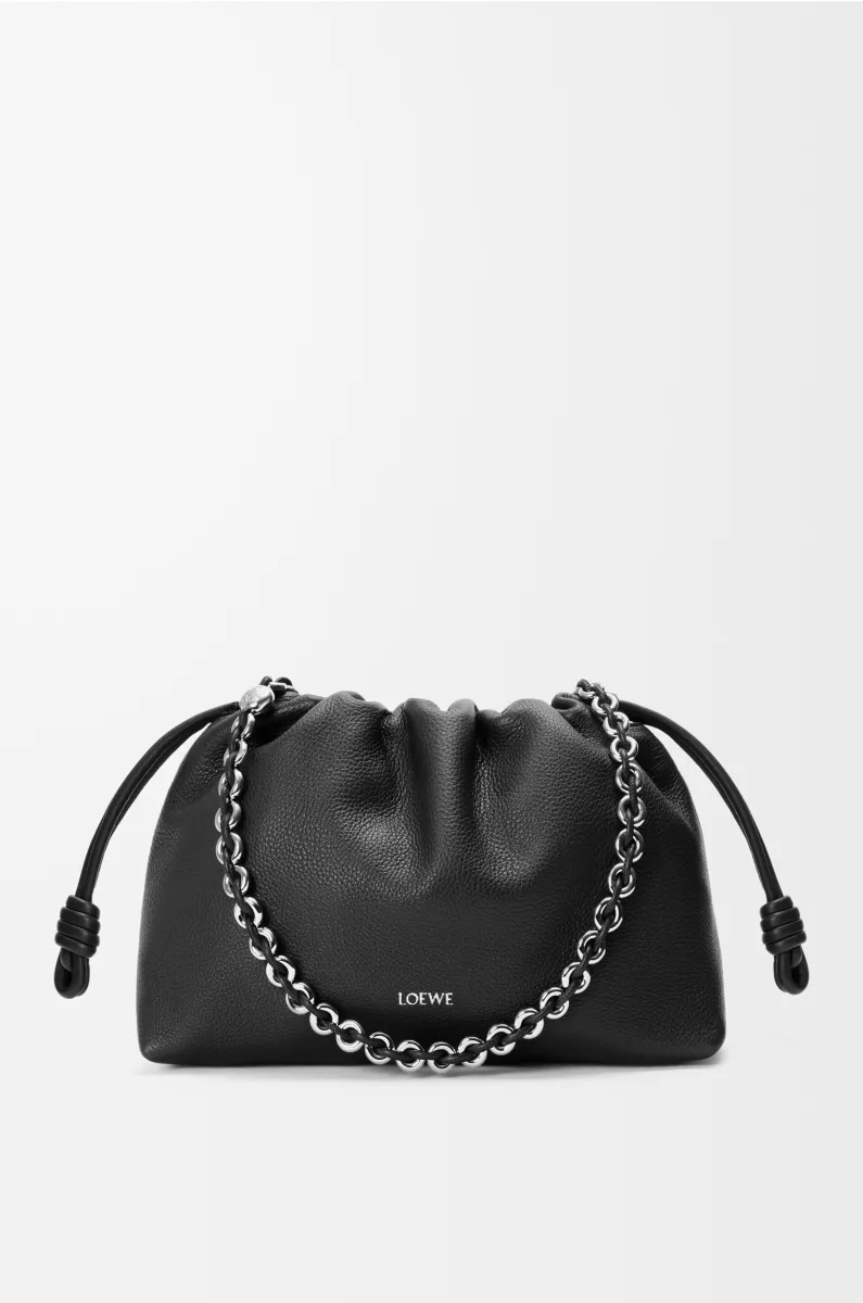 中号粒面牛皮革 Flamenco Purse 手拿包