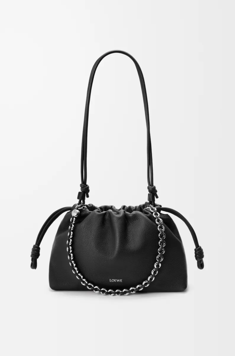 中号粒面牛皮革 Flamenco Purse 手拿包