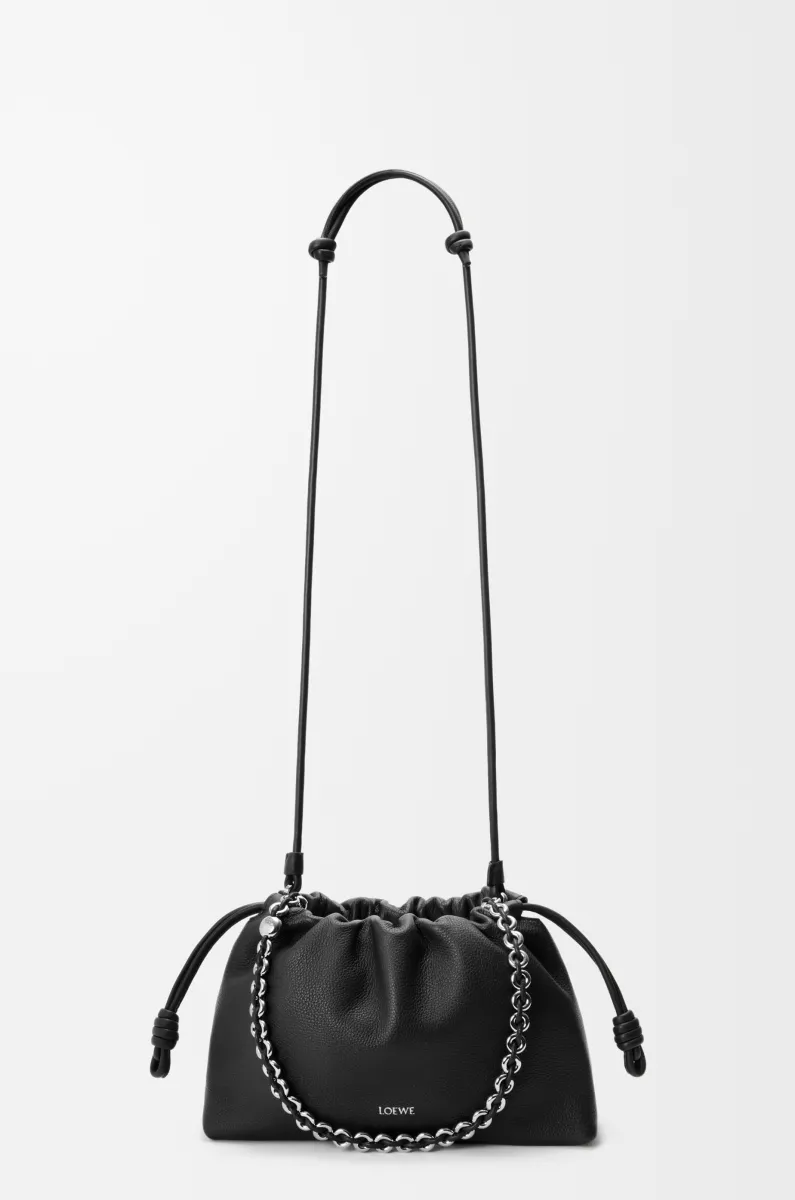 中号粒面牛皮革 Flamenco Purse 手拿包