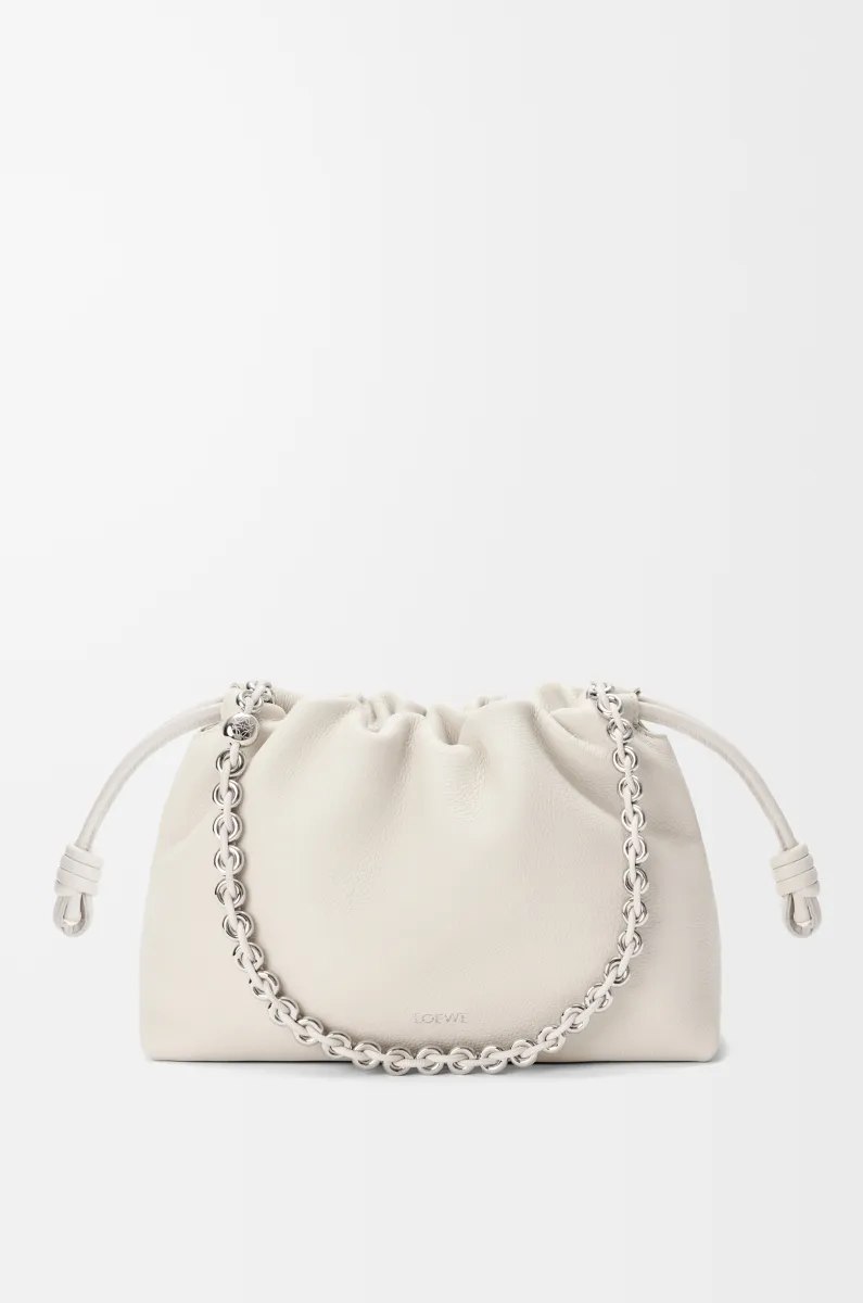 中号粒面牛皮革 Flamenco Purse 手拿包