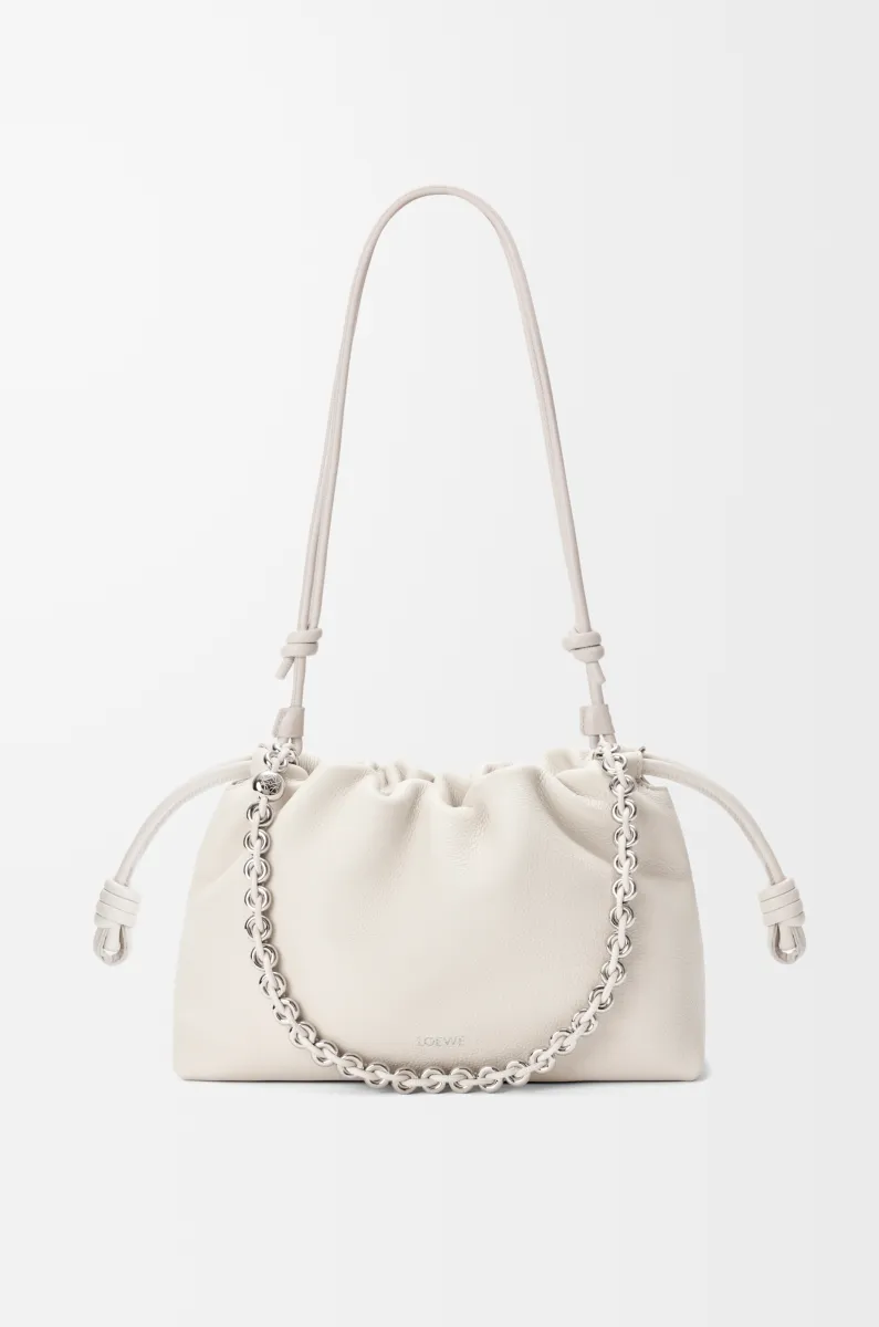 中号粒面牛皮革 Flamenco Purse 手拿包