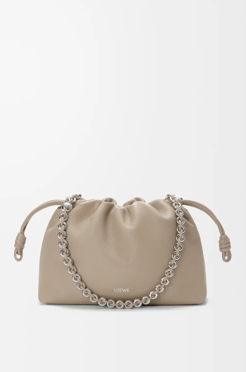 中号粒面牛皮革 Flamenco Purse 手拿包