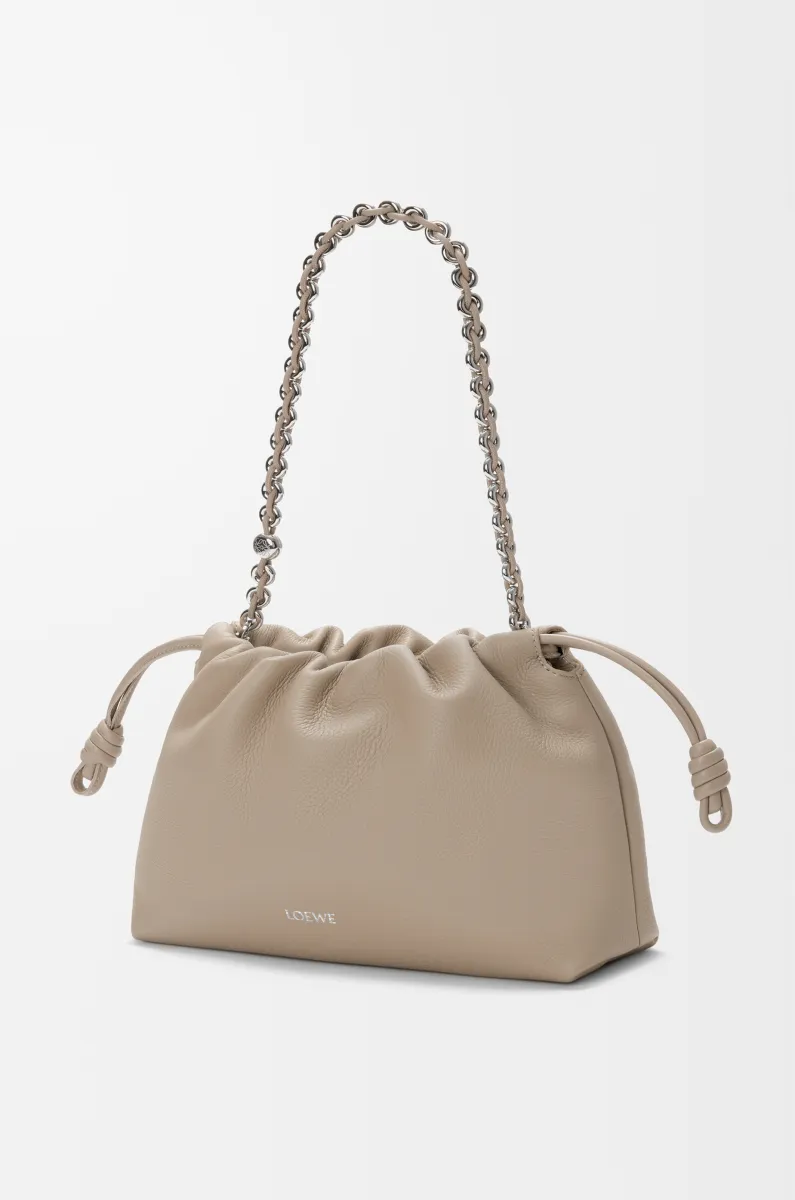 中号粒面牛皮革 Flamenco Purse 手拿包