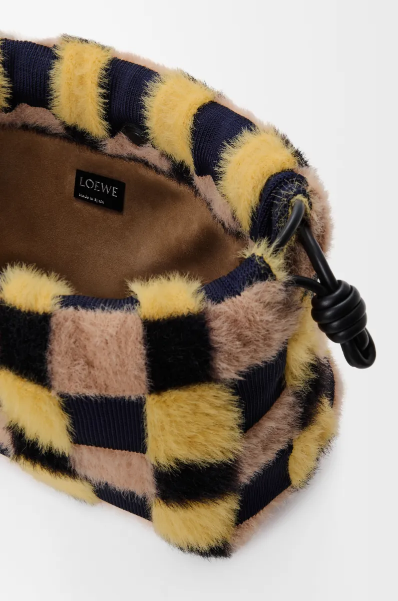 中号提花针织 Flamenco Purse 手拿包