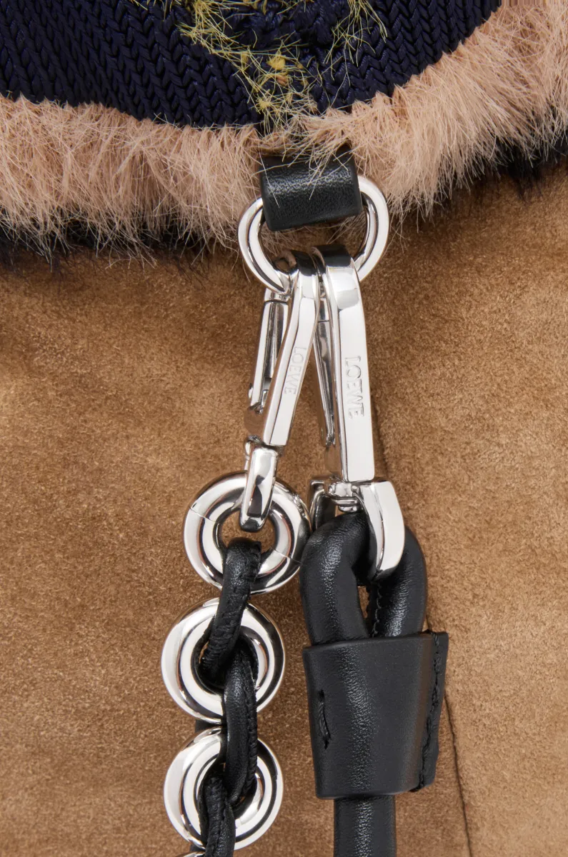 中号提花针织 Flamenco Purse 手拿包