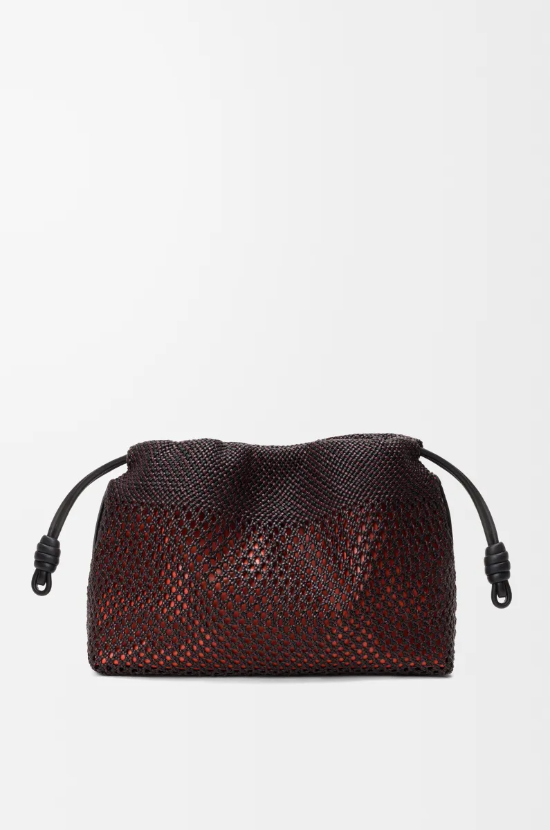 中号编织纳帕羊皮革 Flamenco Purse 手拿包