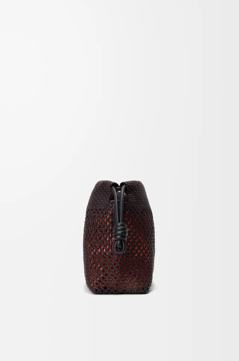 中号编织纳帕羊皮革 Flamenco Purse 手拿包
