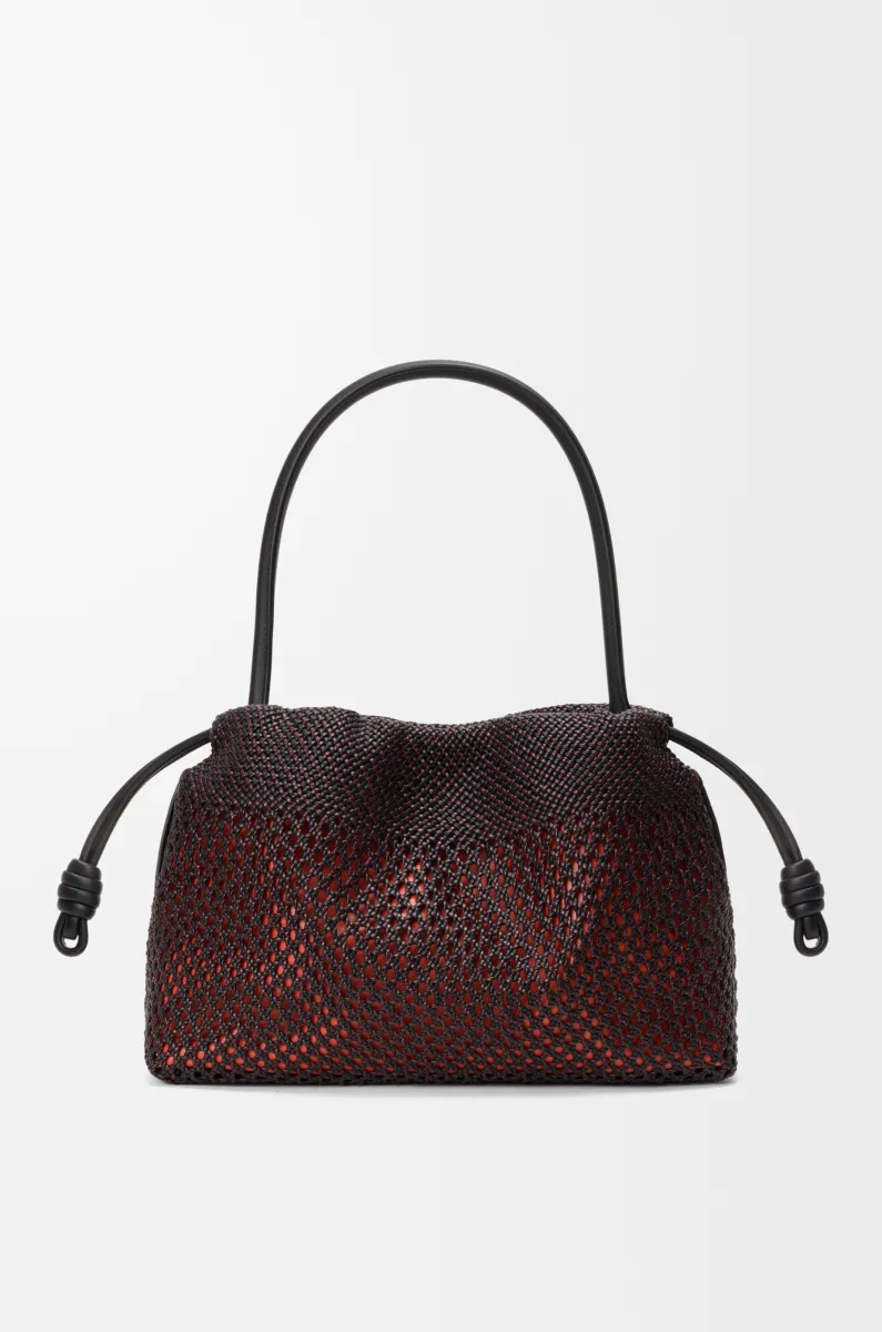 中号编织纳帕羊皮革 Flamenco Purse 手拿包