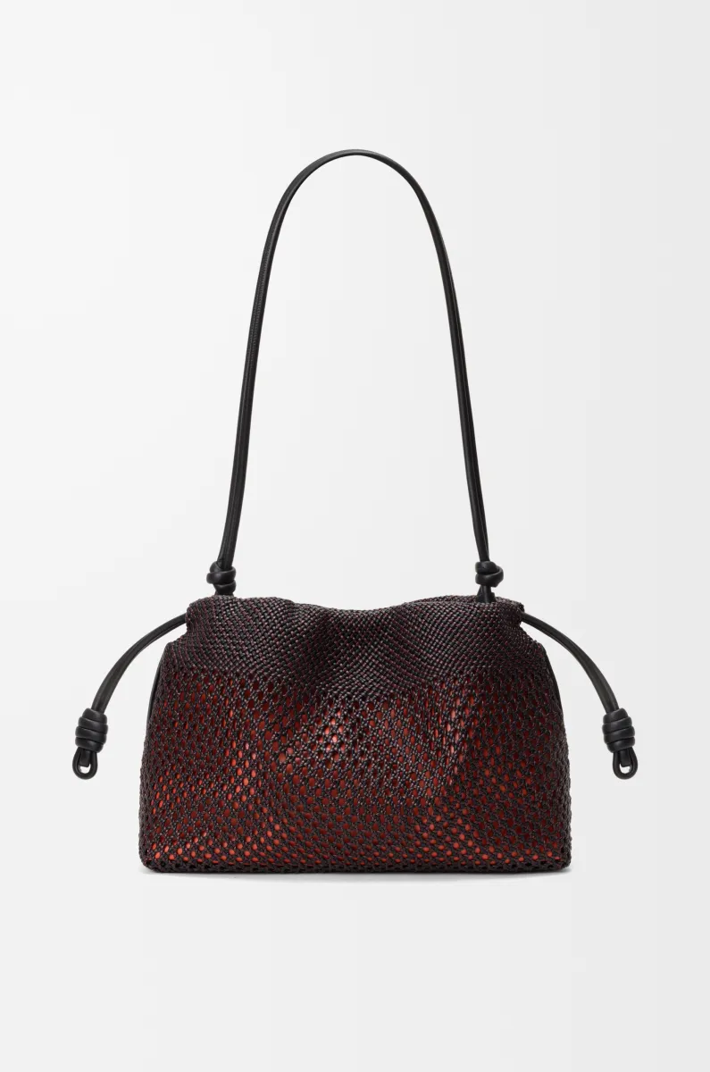 中号编织纳帕羊皮革 Flamenco Purse 手拿包