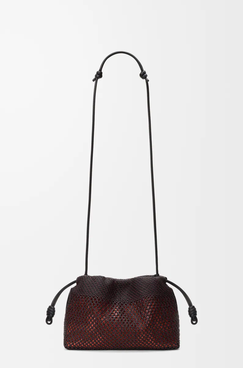 中号编织纳帕羊皮革 Flamenco Purse 手拿包