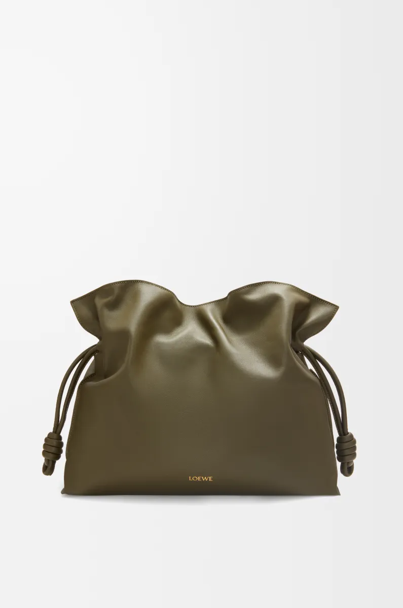 大号纳帕牛皮革 Flamenco 手拿包