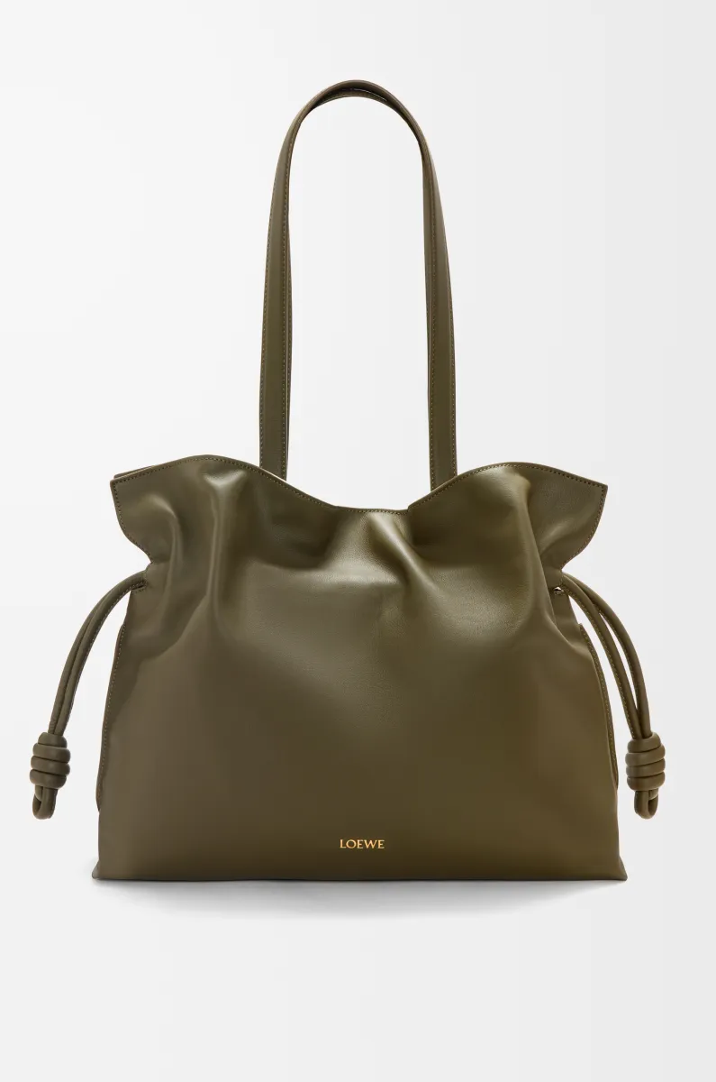 大号纳帕牛皮革 Flamenco 手拿包