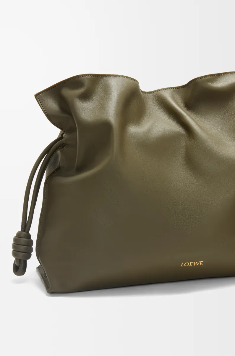 大号纳帕牛皮革 Flamenco 手拿包