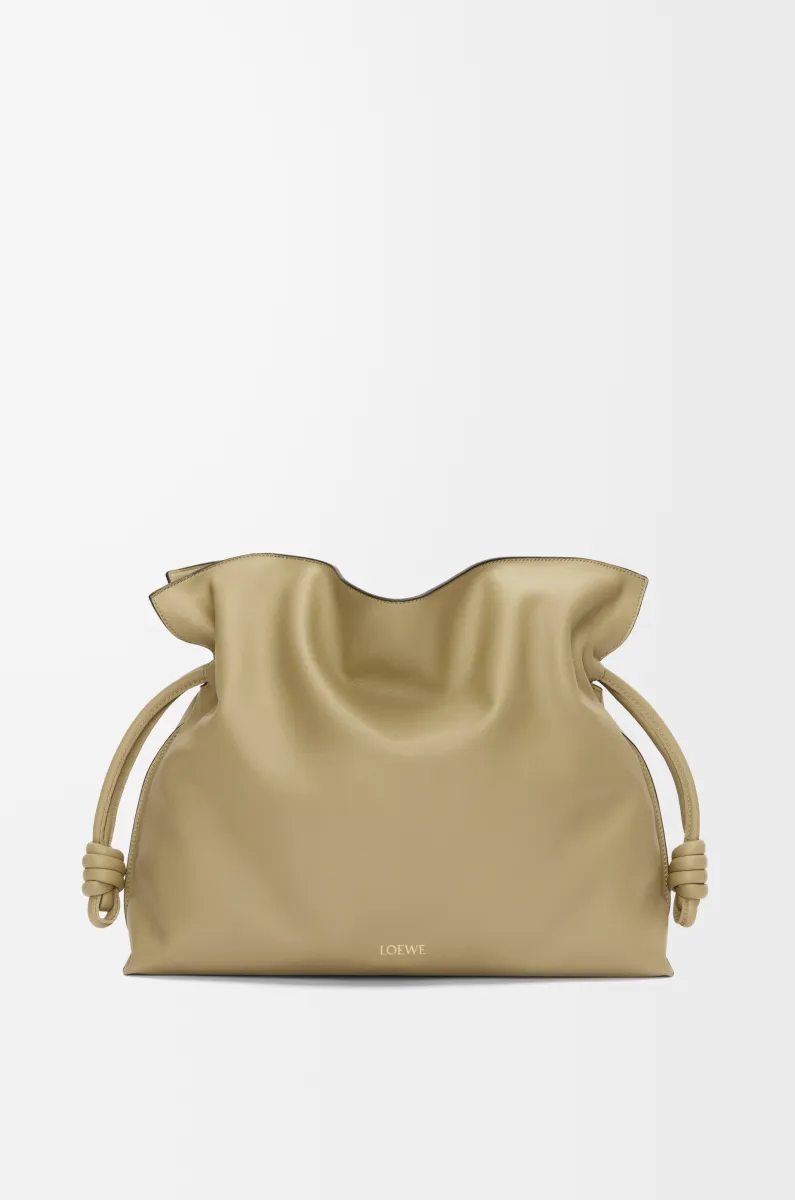 大号纳帕牛皮革 Flamenco 手拿包