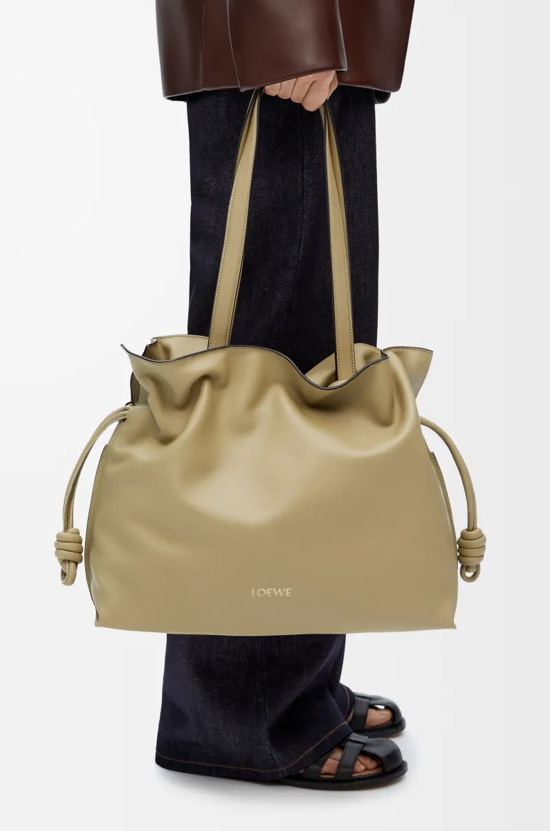 大号纳帕牛皮革 Flamenco 手拿包