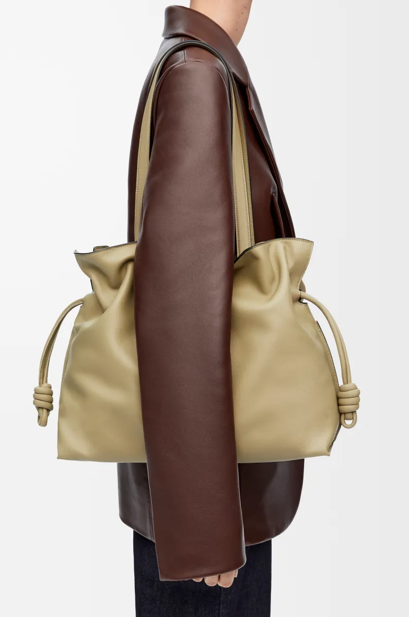 大号纳帕牛皮革 Flamenco 手拿包