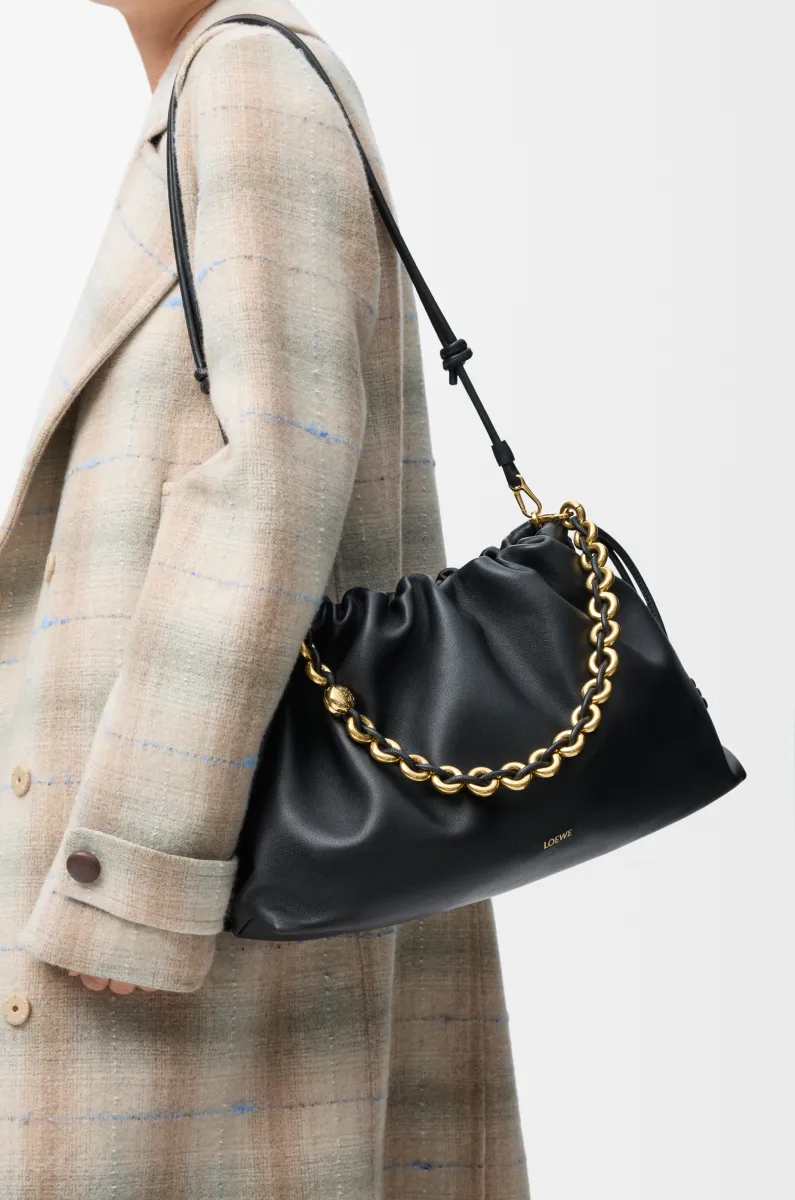 大号柔软纳帕羊皮革 Flamenco Purse 手袋