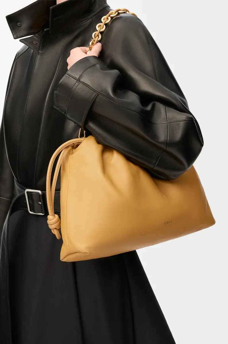 大号柔软纳帕羊皮革 Flamenco Purse 手袋