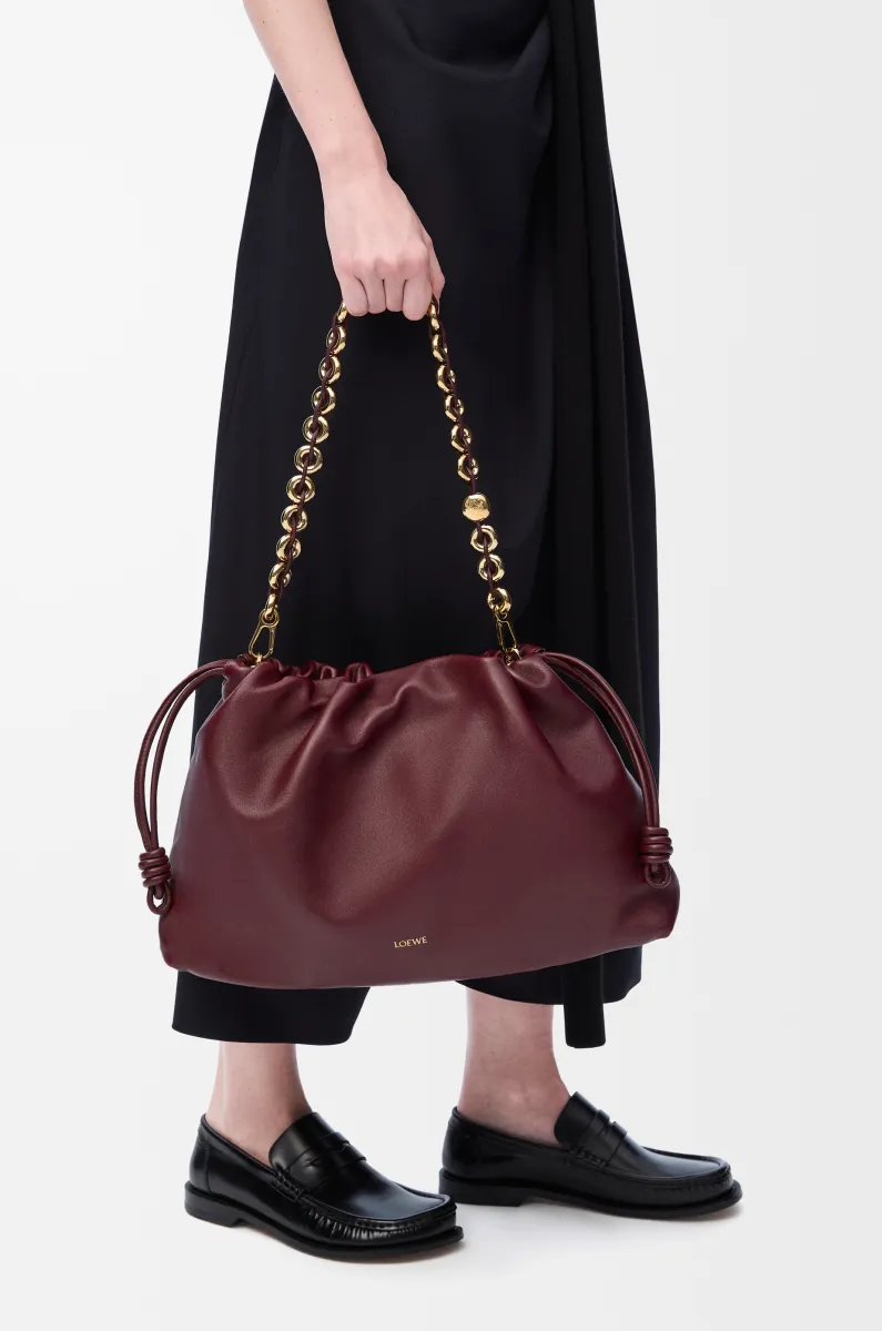 大号柔软纳帕羊皮革 Flamenco Purse 手袋