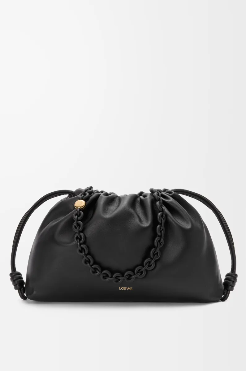 大号柔软纳帕羊皮革Flamenco Purse手拿包