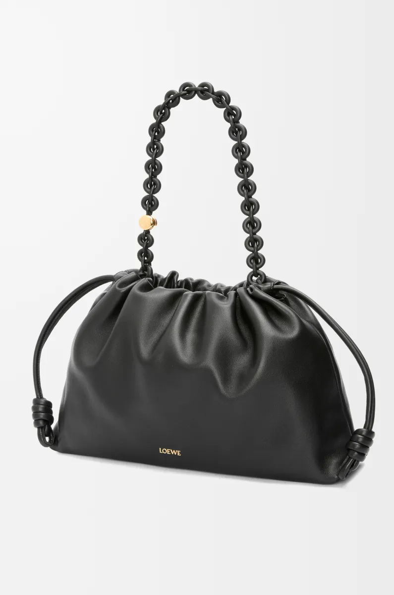 大号柔软纳帕羊皮革Flamenco Purse手拿包