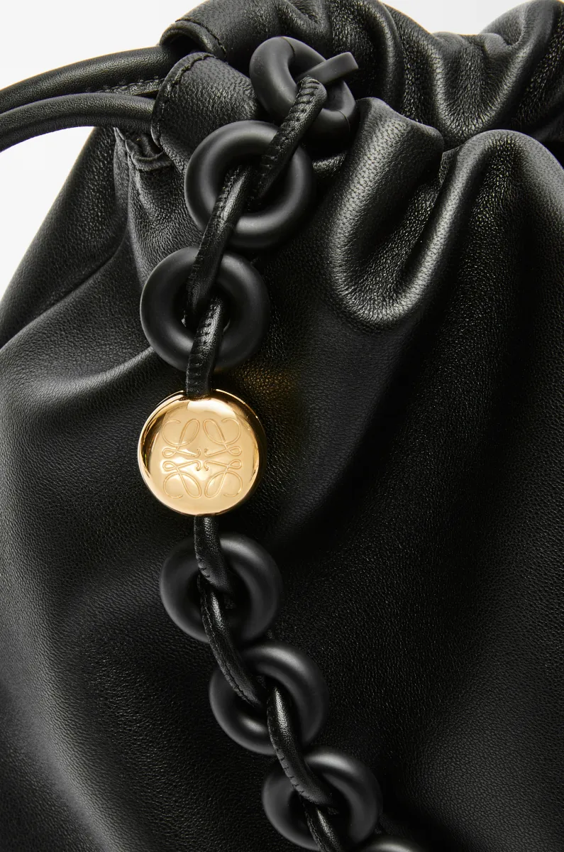 大号柔软纳帕羊皮革Flamenco Purse手拿包