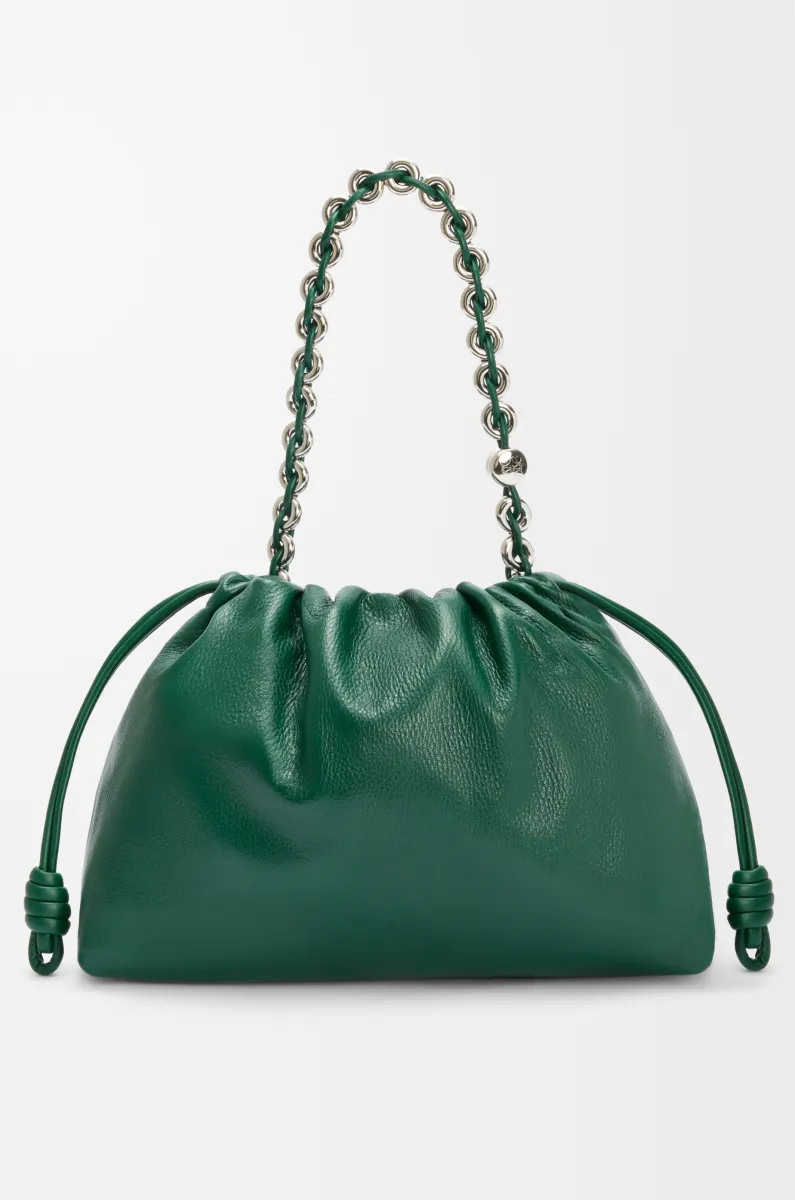 大号鹿皮革 Flamenco Purse 手拿包