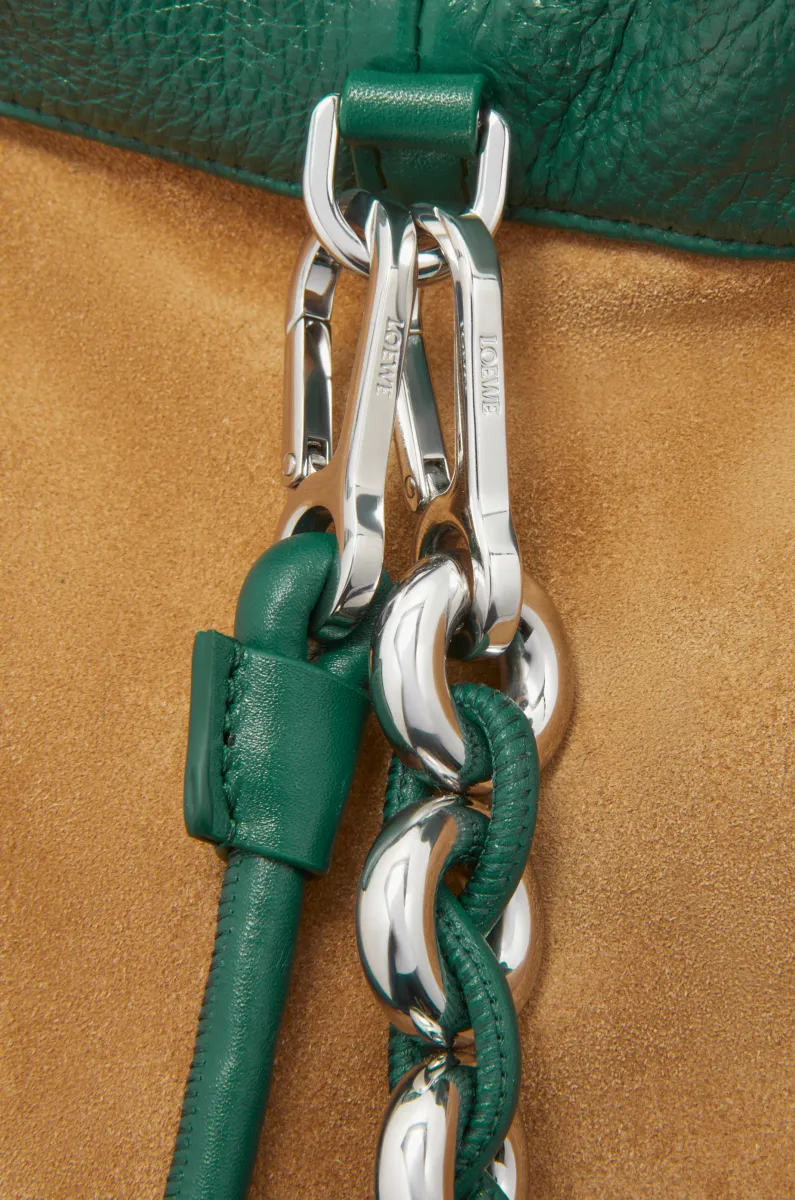 大号鹿皮革 Flamenco Purse 手拿包