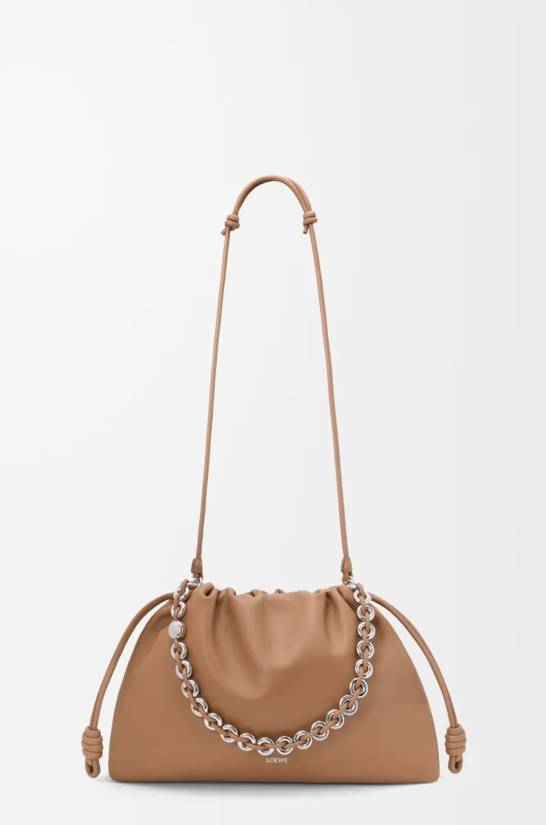 大号柔软纳帕羊皮革 Flamenco Purse 手拿包