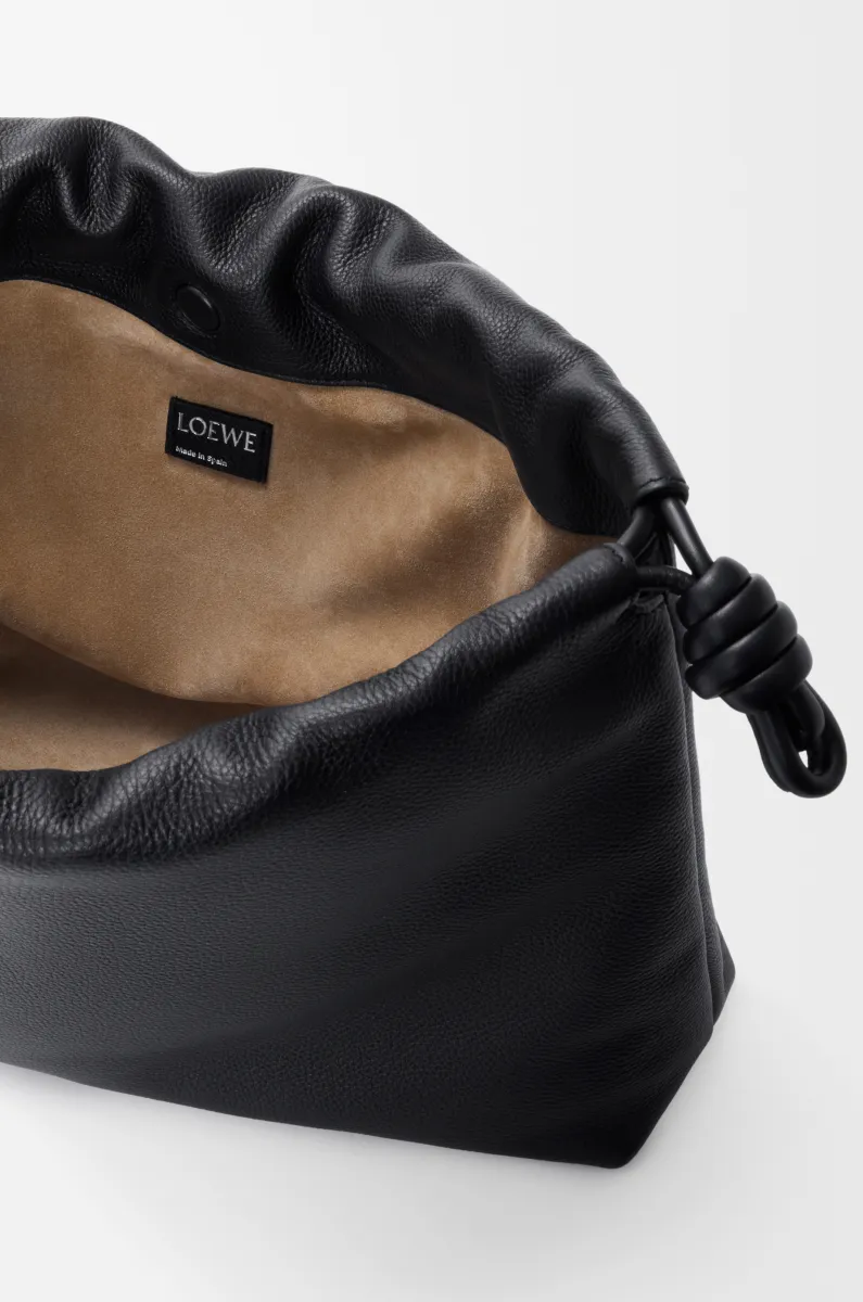 大号粒面牛皮革 Flamenco Purse 手拿包