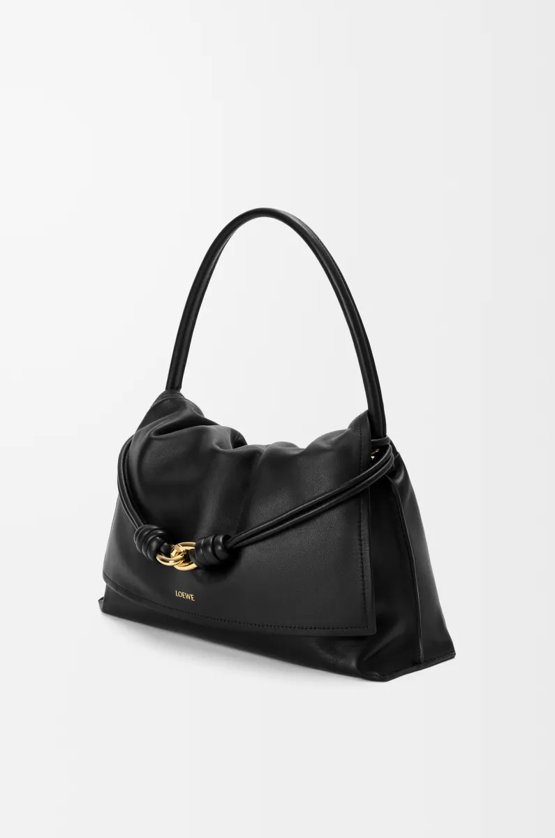 中号纳帕牛皮革 Flamenco Flap 手袋