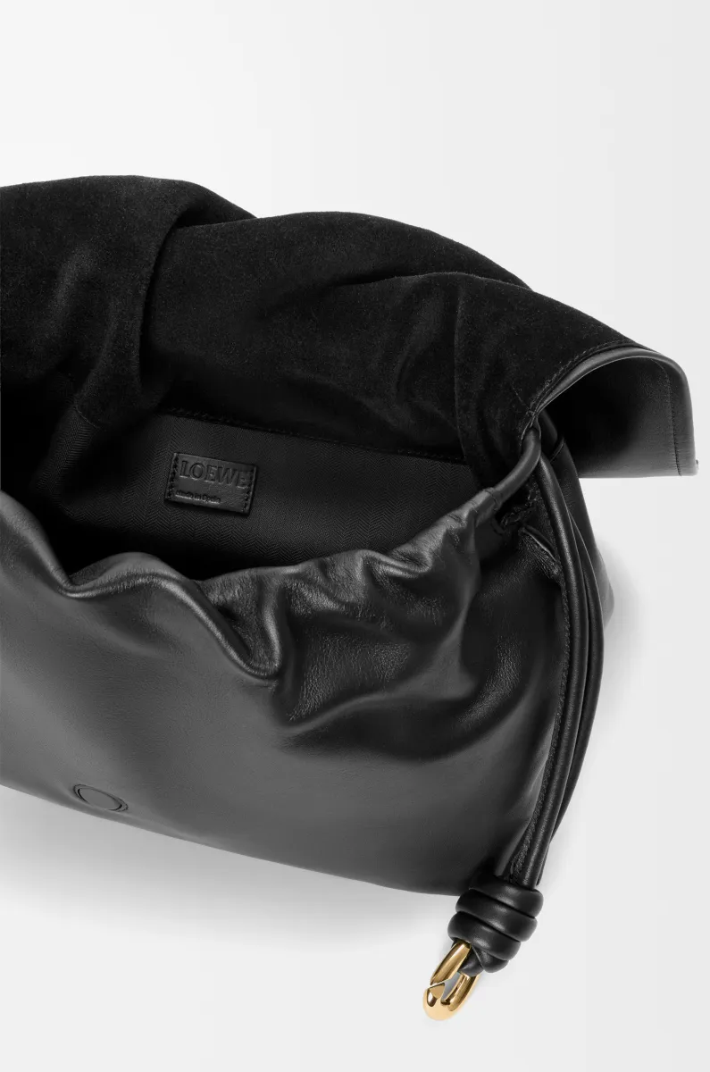 中号纳帕牛皮革 Flamenco Flap 手袋