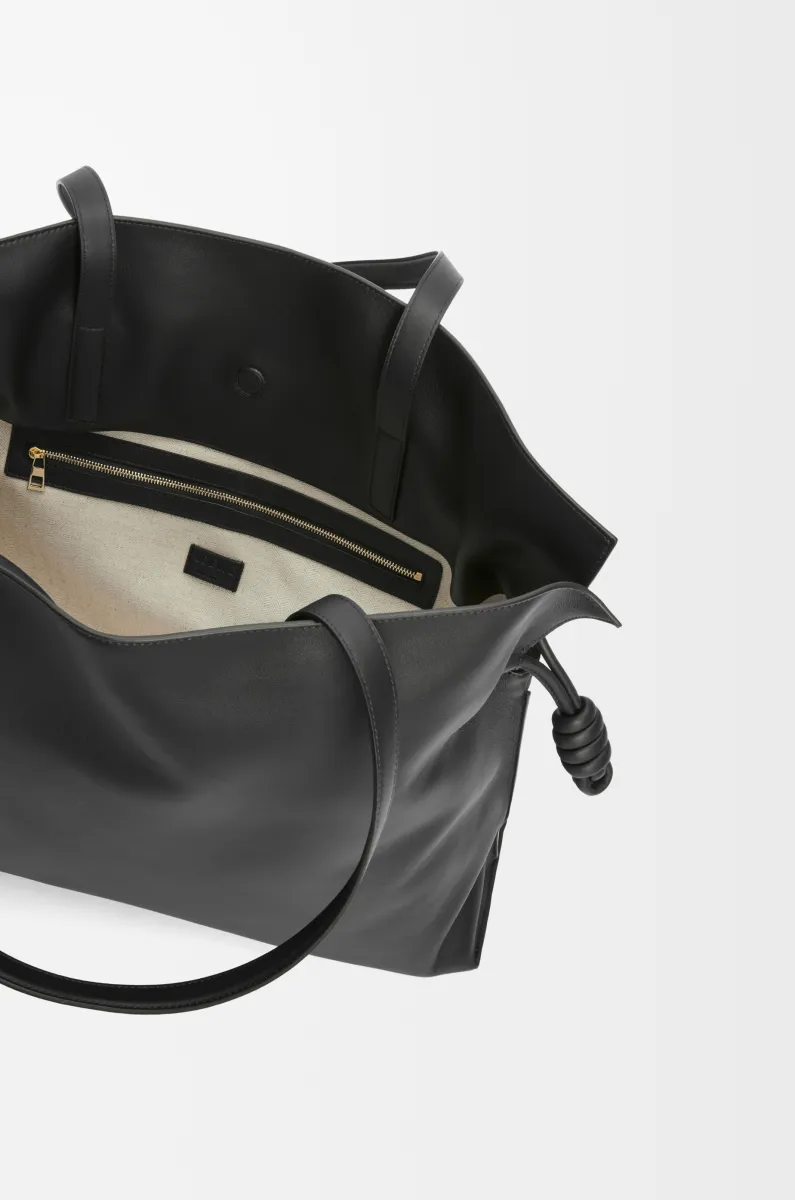 超大号纳帕牛皮革 Flamenco 手拿包