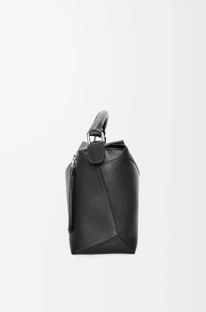 中号经典牛皮革 Puzzle 手袋