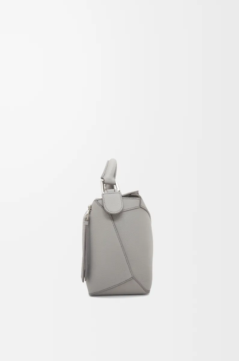 小号柔软粒面牛皮革 Puzzle 手袋