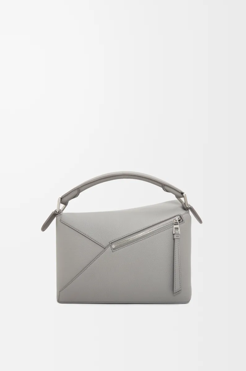 小号柔软粒面牛皮革 Puzzle 手袋